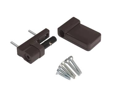 Петля дверная Elementis K-S (15-20 мм), на 100кг., Коричневый, RAL8019 Изображение 2