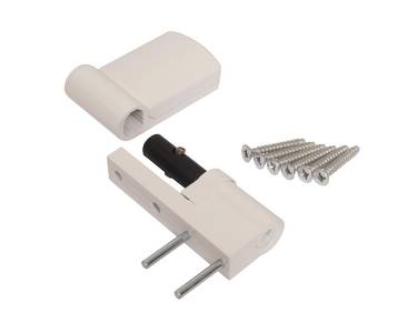Петля дверная Elementis KTS-RT (15-20 мм), на 100кг., Белый, RAL9016 Изображение 3