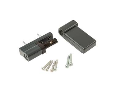 Петля дверная Elementis K-V (15-20 мм), на 120кг., RAL7016 антрацит Изображение