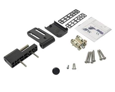 Петля дверная на 160кг, наплав 17-21,  RAL7016 антрацит Изображение 6