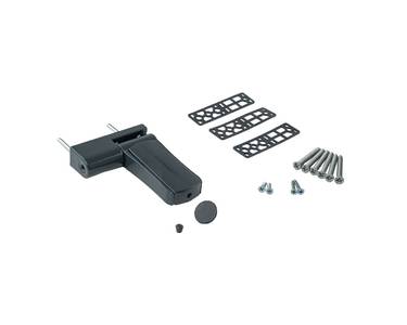 Петля дверная регулируемая  Elementis 3-D 110мм (14-19,5 мм) на 120 кг, антрацит RAL7016 Изображение