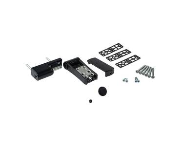 Петля дверная регулируемая  Elementis 3-D 110мм (14-19,5 мм) на 120 кг, черная RAL9005 Изображение 2