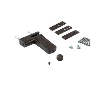 Петля дверная регулируемая  Elementis 3-D 110мм (14-19,5 мм) на 120 кг, корич. RAL8019 Изображение