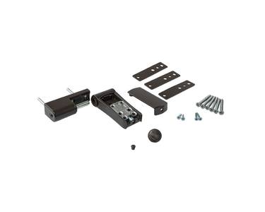 Петля дверная регулируемая  Elementis 3-D 110мм (14-19,5 мм) на 120 кг, корич. RAL8019 Изображение 2