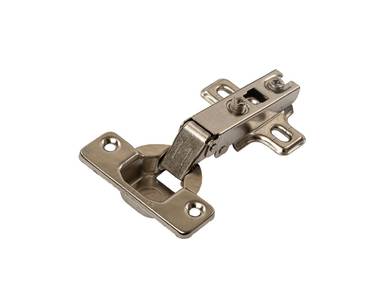 Петля накладная Slide-On без доводчика, 52гр, с монтажной планкой h=0мм в сборе, под саморез, 48*6мм, 35мм чашка Изображение