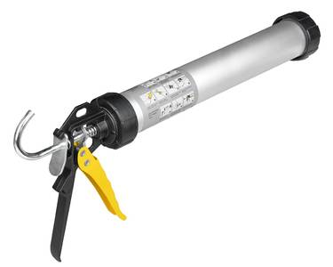 Пистолет для герметика алюминиевая туба Tube Long "Blast" 590-600мл Изображение 3