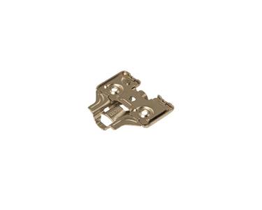 Планка монтажная 3D для петель Clip On,Soft-Close, H=2, крестовая с регулировкой по высоте, под саморез Изображение 4