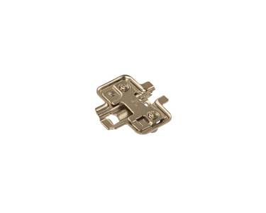 Планка монтажная для петель DTC Pivot Star Anyway Clip-on, H=0, крестовая с эксцентриковой регулировной по высоте, под евровинт Изображение 3