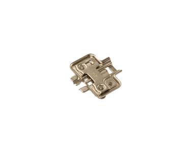 Планка монтажная для петель DTC Pivot Star Anyway Clip-on, H=0, крестовая с эксцентриковой регулировной по высоте, под саморез (в комплекте) Изображение 4