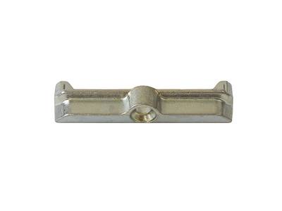 Планка ответная Maxbar RZ49682X цапфы, серебрстая, Rehau S730/Veka Topline (13 мм) Изображение 2