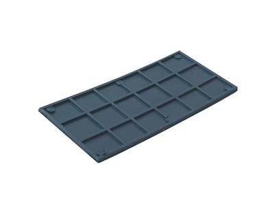 Пластина рихтовочная Bistrong 100x44x2, синяя Изображение 4