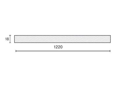 Плита МДФ AGT SUPRAMAT 1220*18*2800 мм, двусторонняя, супермат, бежевый бриз 3013 (Brezee Beige) Изображение 2