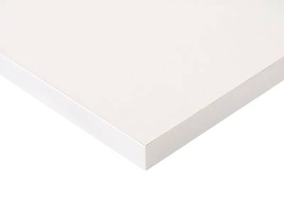 Плита МДФ LUXE белый колониал металлик (Blanco Colonial Pearl Effect) глянец, 1240*18*2750 мм Изображение