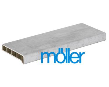Подоконник пластиковый Moeller LD S 30 /600 (2)/ СВЕТЛЫЙ БЕТОН /6,0м/ Изображение 4