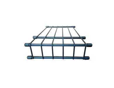 Полка сетчатая 400х3000 мм, Черный муар, FIRMAX Изображение
