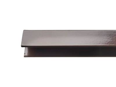 Профиль декоративный для VENTUS, коричневый RAL8017 L=2000 Изображение 2