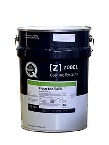Краска для дерева ZOBEL Deco-tec 5450A бесцветная, шелковисто-матовая, 18 л Изображение