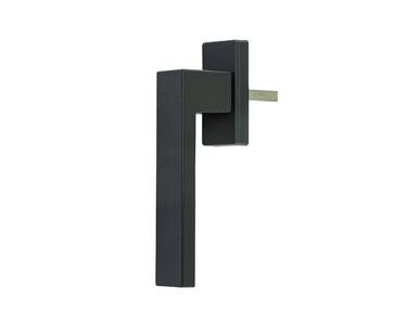 Ручка оконная Internika DUBLIN 40 мм, алюминиевая, 2 винта, антрацит матовый RAL7016M (45°) Изображение 2