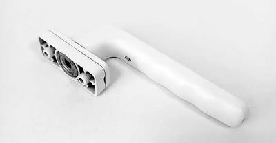 Ручка оконная с контролем доступа по коду, цвет белый Изображение 3