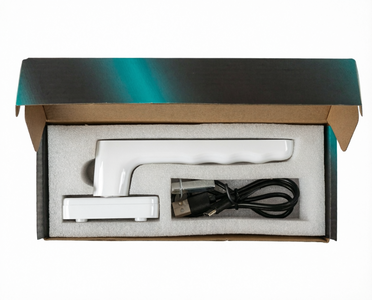 Ручка оконная с контролем доступа по коду, цвет белый Изображение