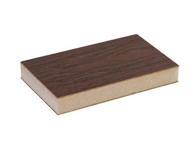 Сэндвич-панель POS HPL 24х1300х3000 LG темный дуб 2-х сторонний Изображение