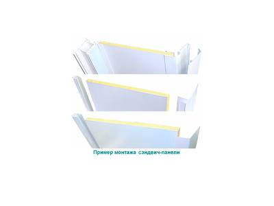 Сэндвич-панель (утепленный откос) Bauset TPL Object 9х1500х3000 мм (0,45х0,4 м), белый матовый Изображение 2