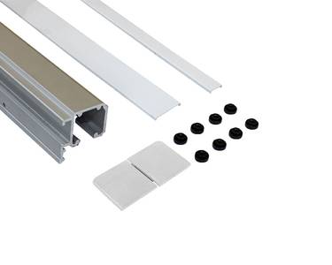 Шина ходовая 3 м (комплект) FOLD, белая R07.2 Изображение 3