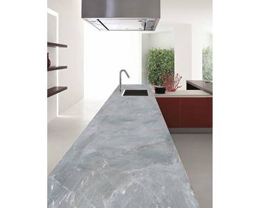 Стеновая панель FS121 S7 Лацио серо-голубой ELEGANCE  , 3050х655х6 мм Изображение 3