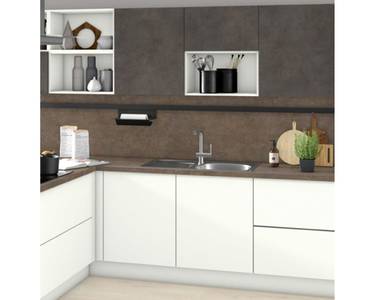 Кухонная столешница R3 F302 ST87 Ферро бронза, 4100х600х38 мм Изображение 5