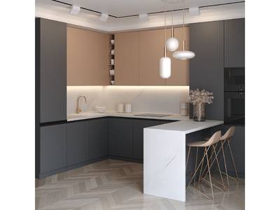 Столешница-постформинг R3 FS128 S1 Эльбрус ELEGANCE 4200х600х38 мм Изображение 3