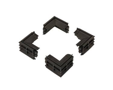 Уголок для среднего уплотнителя ALM760071 черный комплект: 4 шт Изображение 2