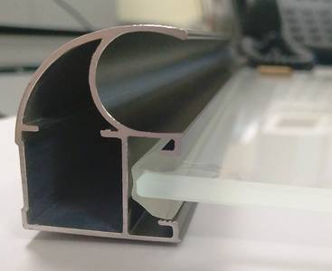 Уплотнитель ПВХ под вставку 4мм, бесцветный, П-образный, Firmax Изображение 3