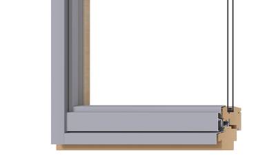 Уплотнитель для деревянных евроокон DEVENTER на наплав створки, ширина паза 3 мм, ТЭП, графитовый серый RAL 7024 Изображение 4