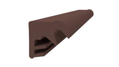 Уплотнитель для деревянных окон DEVENTER 3 мм коричневый Изображение