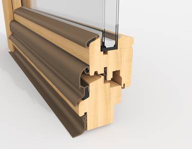 Уплотнитель для деревянных окон DEVENTER 3 мм тёмно-коричневый Изображение 6