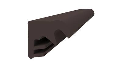 Уплотнитель для деревянных окон DEVENTER 3 мм тёмно-коричневый Изображение