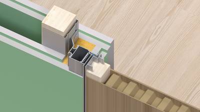 Уплотнитель контурный для межкомнатных дверей DEVENTER, ТЭП, темно-коричневый RAL 8014 Изображение 4