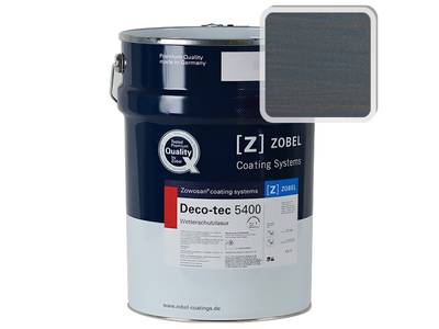Лак фасадный ZOBEL Deco-tec 5400/5420 Blau 5.00 шелковисто-матовый, 1л Изображение