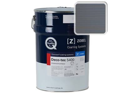 Лак фасадный ZOBEL Deco-tec 5400/5420, Blau 5.40 шелковисто-матовый, 1л Изображение