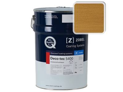 Лак фасадный ZOBEL Deco-tec 5400/5420, Eiche 003 шелковисто-матовый, 1л Изображение