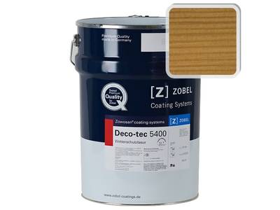 Лак фасадный ZOBEL Deco-tec 5400/5420 "Светлый дуб" шелковисто-матовый, 1л Изображение