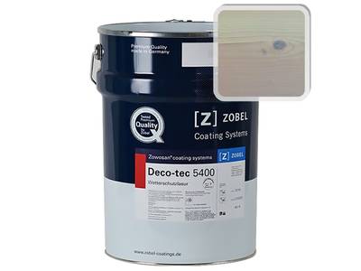 Лак фасадный ZOBEL Deco-tec 5400/5420, "Топленое молоко" шелковисто-матовый, 1л Изображение