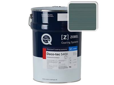 Лак фасадный ZOBEL Deco-tec 5400/5420, Grun 6.34 шелковисто-матовый, 1л Изображение