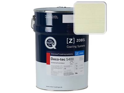 Лак фасадный ZOBEL Deco-tec 5400/5420, Grun 6.40 шелковисто-матовый, 1л Изображение
