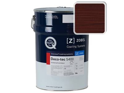 Лак фасадный ZOBEL Deco-tec 5400/5420, Rot 3.05 шелковисто-матовый, 1л Изображение