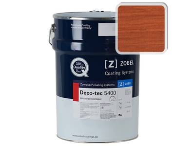 Лак фасадный ZOBEL Deco-tec 5400/5420, Rot 3.41 шелковисто-матовый, 1л Изображение