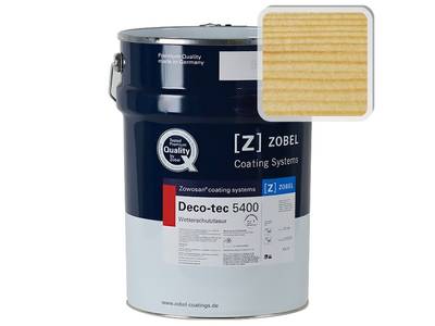 Лак фасадный ZOBEL Deco-tec 5400/5420 "Янтарь" шелковисто-матовый, 1 л Изображение
