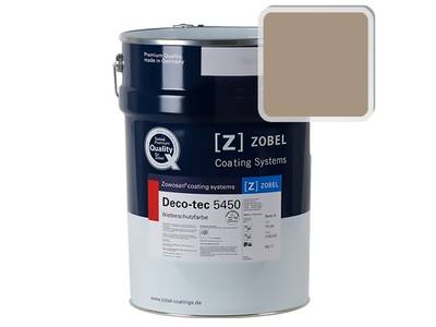 Краска для дерева акриловая ZOBEL Deco-tec 5450B RAL 1019 шелковисто-матовая, 1 л Изображение