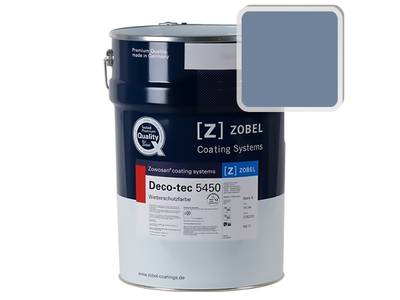 Краска для дерева акриловая ZOBEL Deco-tec 5450C RAL 5014 шелковисто-матовая, 1 л Изображение