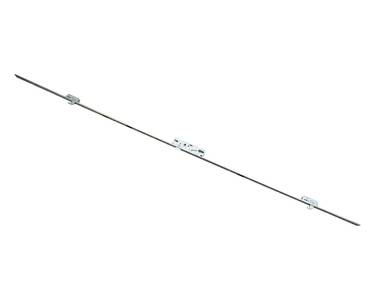 Замок многозапорный MAXBAR Compact, 2 доп. крюка №859 (от ручки), 35-92-8 PZ, оцинк. U24-2170 Изображение